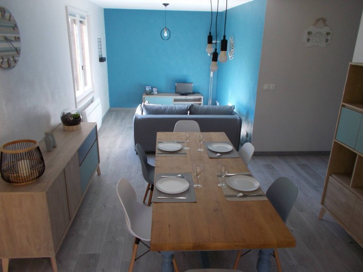 Location de vacances - Appartement à Labaroche - une pièce à vivre chaleureuse et confortable