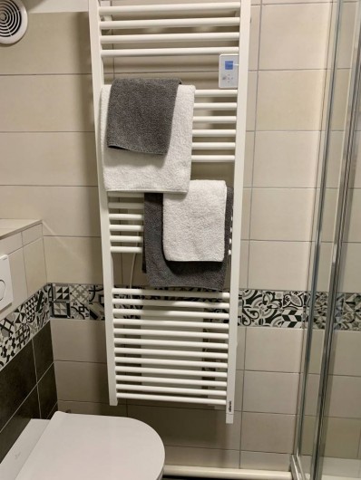 Location de vacances - Appartement à Labaroche - le linge de toilette est fourni