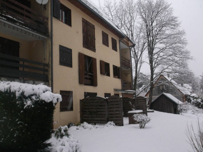 Location de vacances - Appartement à Labaroche - l'hiver....