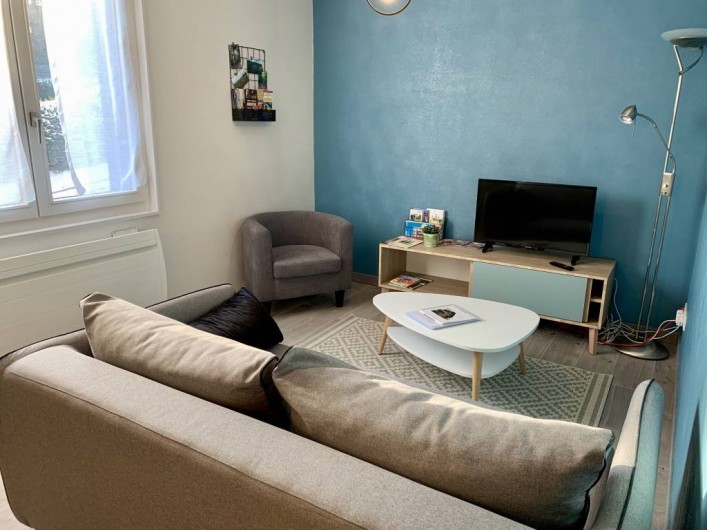 Location de vacances - Appartement à Labaroche - la partie salon permettant de se détendre