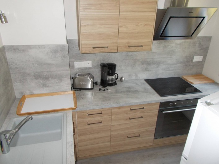 Location de vacances - Appartement à Labaroche - la cuisine tout équipée