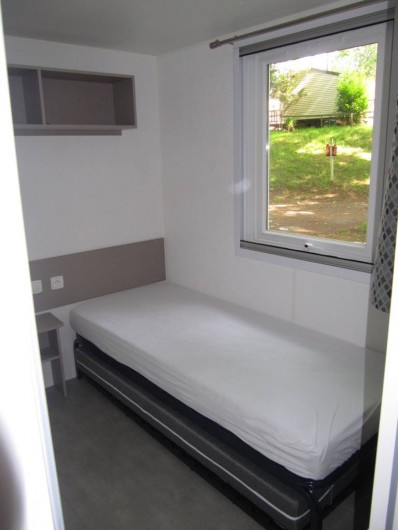 Location de vacances - Bungalow - Mobilhome à Saint-Brevin-les-Pins - Chambre 3, 2 lits simples, gigogne