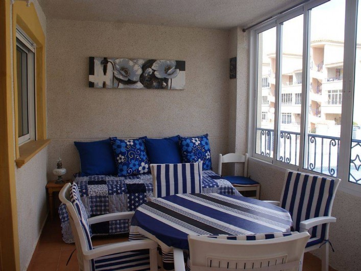 Location de vacances - Appartement à Punta Prima - Terrasse