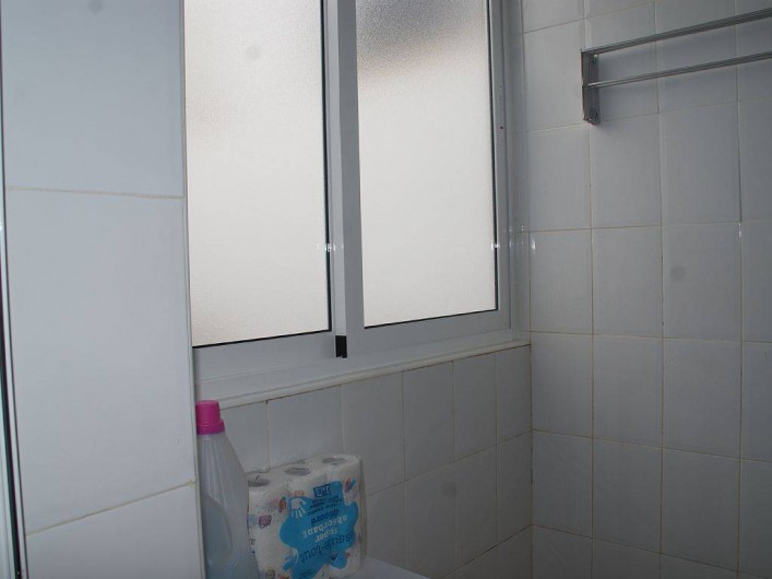 Location de vacances - Appartement à Punta Prima - Balcon laverie