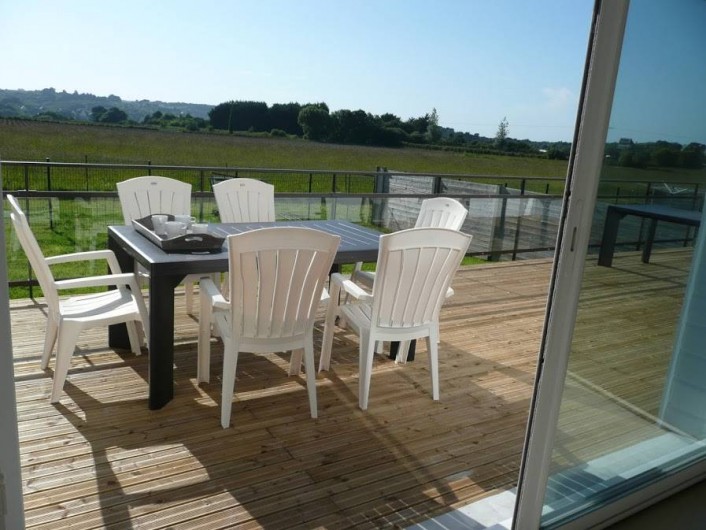 Location de vacances - Gîte à Locquirec - Ty Papy - Terrasse