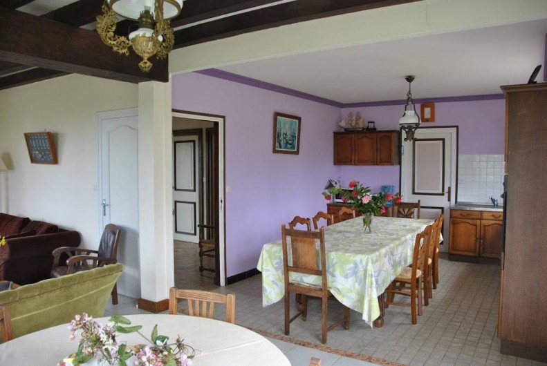 Location de vacances - Gîte à Locquirec - Avel Mor - Salle à manger