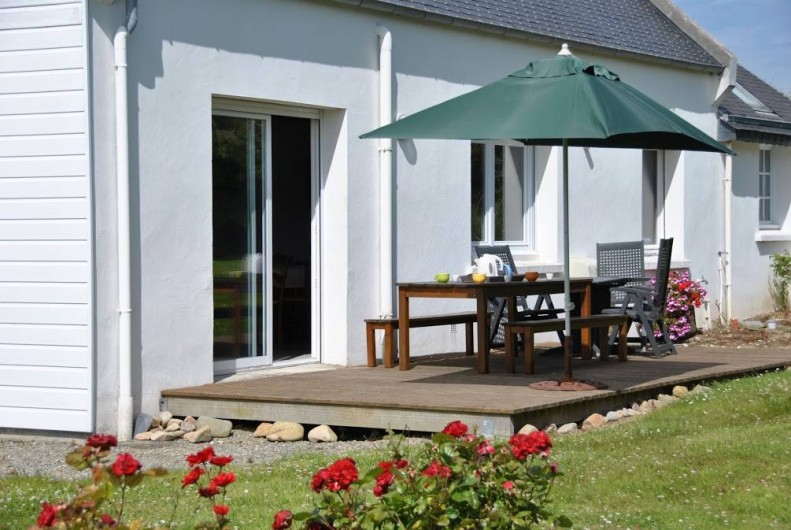 Location de vacances - Gîte à Locquirec - Avel Mor - Terrasse
