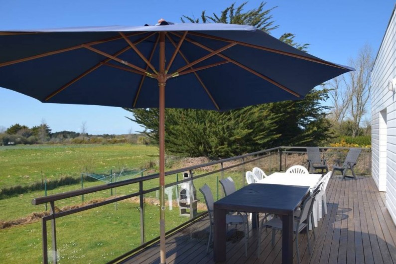 Location de vacances - Gîte à Locquirec - Ty Agathe - Terrasse