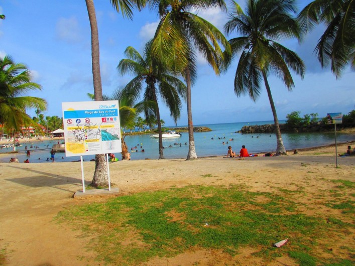 Location de vacances - Studio à Le Gosier - Plage de Bas du Fort