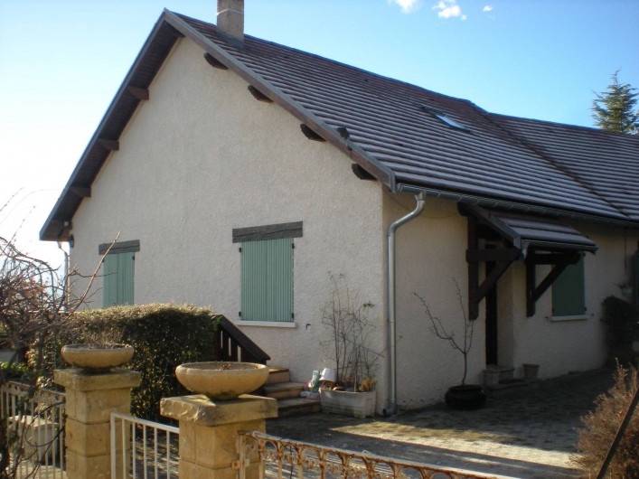Location de vacances - Gîte à Gap - Vue du côté de l'appartement