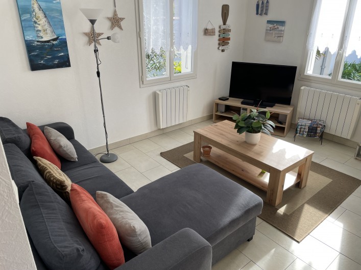 Location de vacances - Villa à La Cotinière - Salon