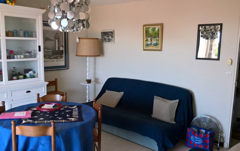 Location de vacances - Appartement à Le Grau-du-Roi - Séjour avec 2ème Clic-Clac