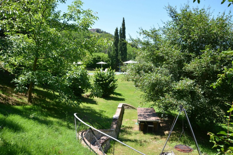 Location de vacances - Appartement à Radicondoli - BBQ