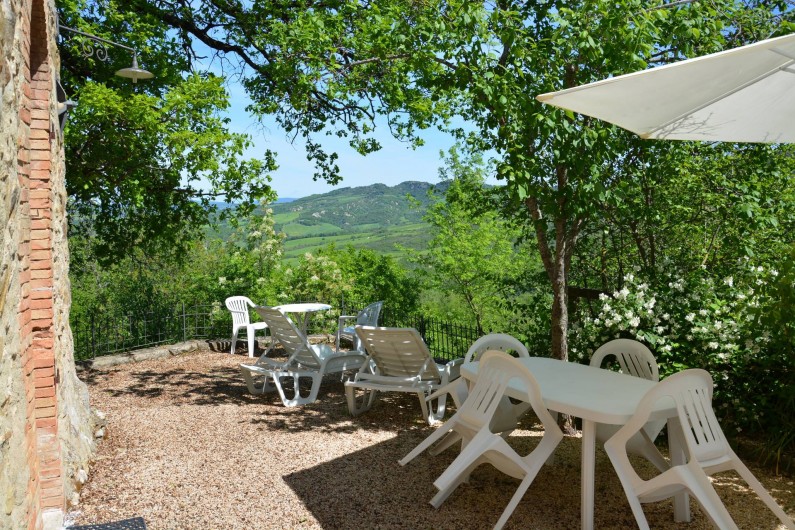 Location de vacances - Appartement à Radicondoli - PRIVATE  GARDEN  LA CASINA