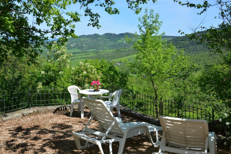 Location de vacances - Appartement à Radicondoli - PRIVATE  GARDEN LA CASINA