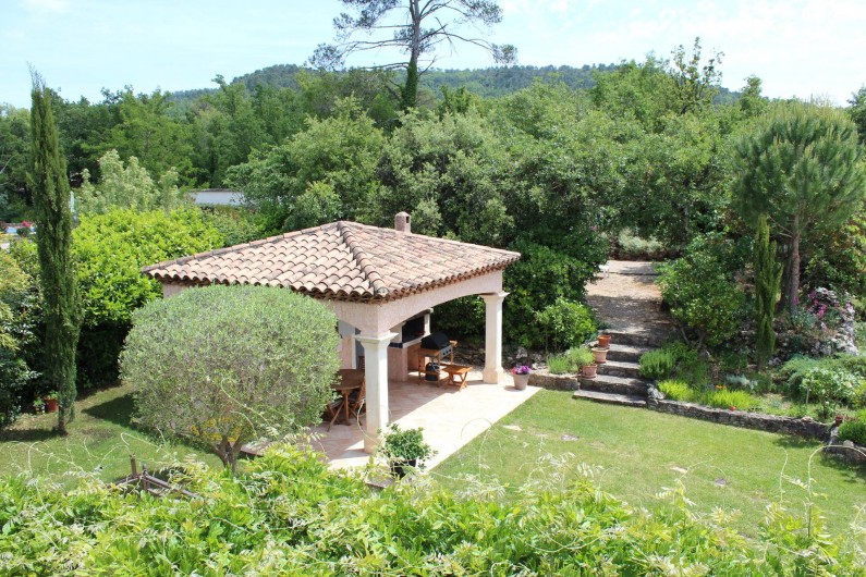 Location de vacances - Maison - Villa à Forcalqueiret - Pool house.