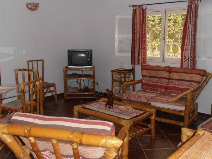 Location de vacances - Villa à Somone - confort dans une déco typiquement séné galaise