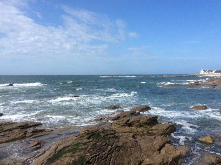 Location de vacances - Chambre d'hôtes à Guilvinec - vue de la terrasse