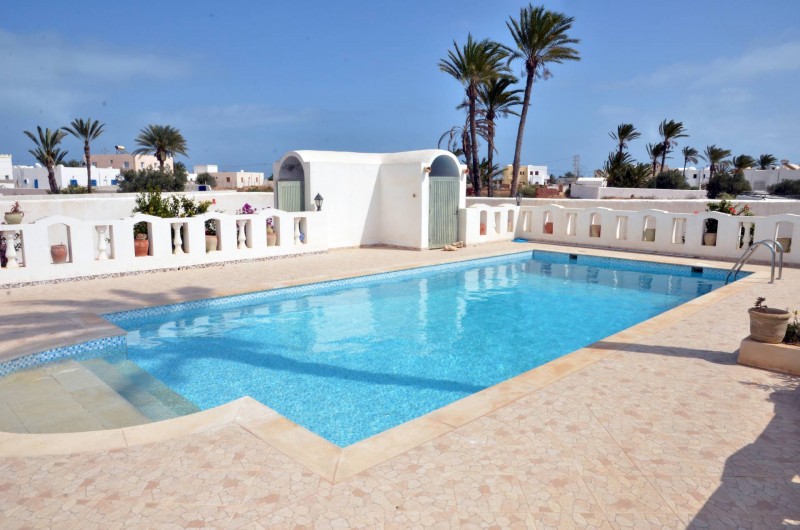 Location de vacances - Villa à Tezdaine - Piscine
