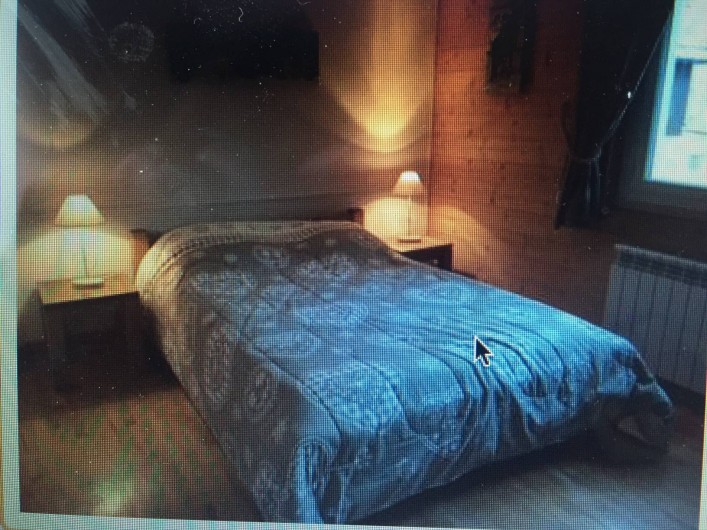 Location de vacances - Appartement à Saint-Gervais-les-Bains - Chambre 3 , grand lit