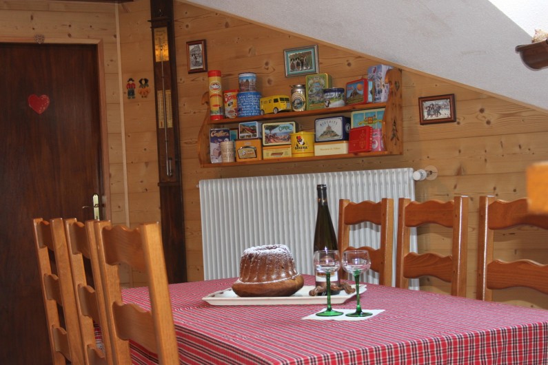 Location de vacances - Gîte à Nothalten - La salle à manger