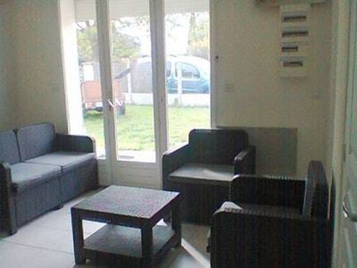 Location de vacances - Villa à Gujan-Mestras - petit salon pouvant être transporté à l'extérieur