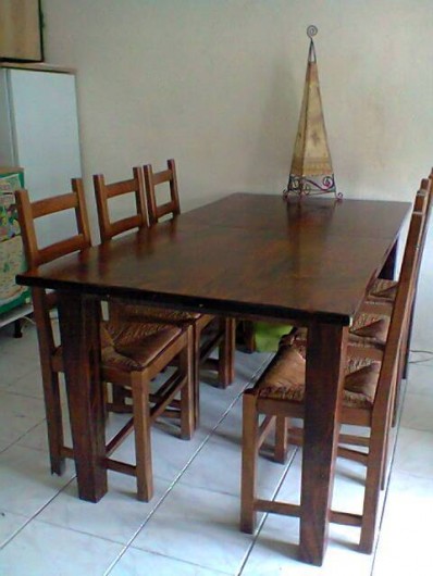 Location de vacances - Villa à Gujan-Mestras - coin repas