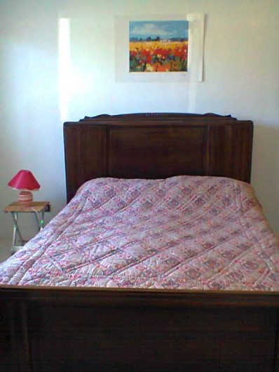 Location de vacances - Villa à Gujan-Mestras - chambre 1: lit double