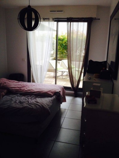 Location de vacances - Appartement à La Ciotat - Chambre parentale