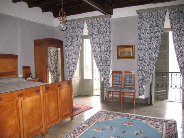Location de vacances - Villa à Isola San Giulio - chambre bleu