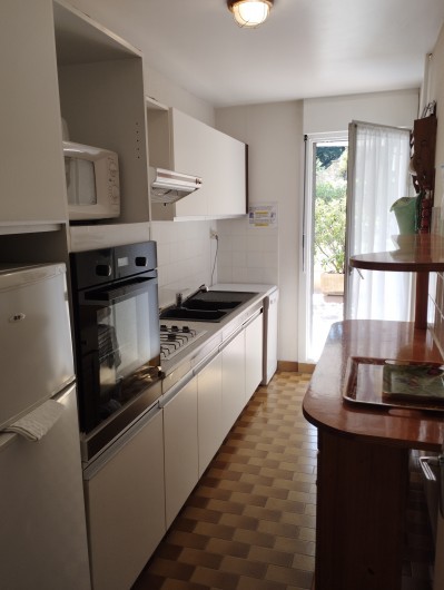 Location de vacances - Appartement à Cannes - Cannes beach-Cuisine équipée (Accès  terrasse)