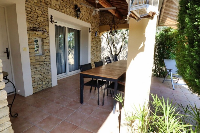Location de vacances - Villa à Caromb - Terrasse Sud