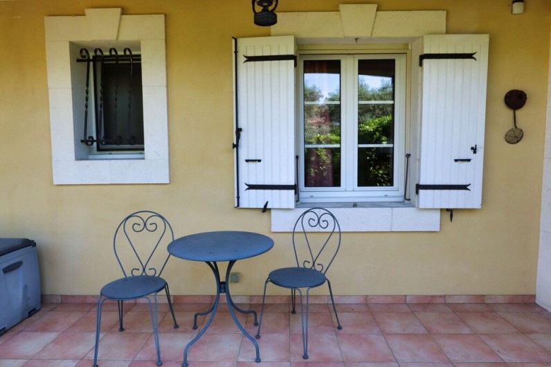 Location de vacances - Villa à Caromb - Terrasse nordd