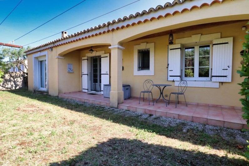 Location de vacances - Villa à Caromb - Terrasse nord