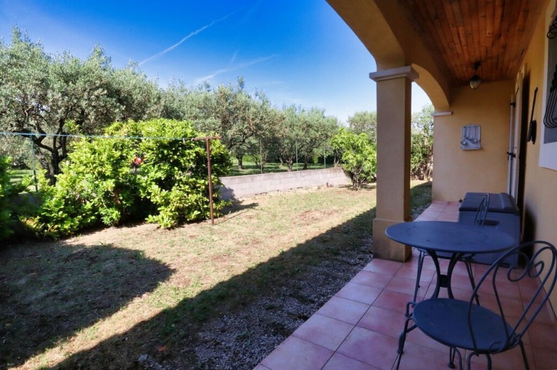 Location de vacances - Villa à Caromb - Terrasse nord