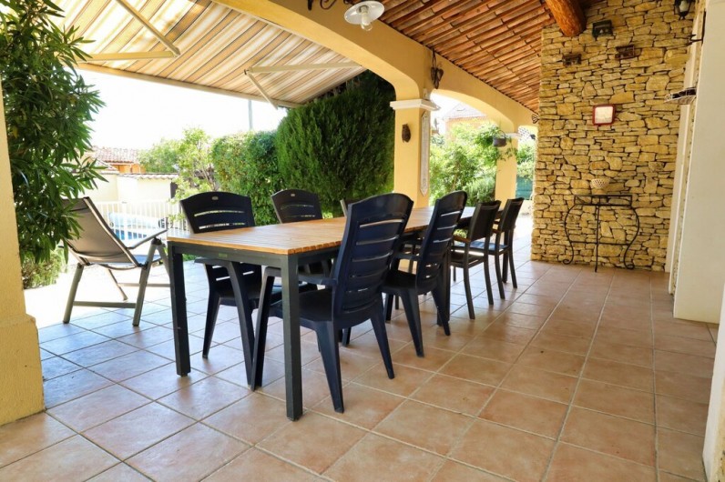 Location de vacances - Villa à Caromb - Terrasse sud - piscine - BBQ