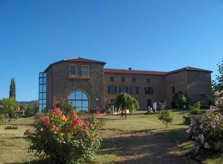 Location de vacances - Chambre d'hôtes à Saint-Laurent-d'Oingt - Notre maison: l'Orée du Paradis