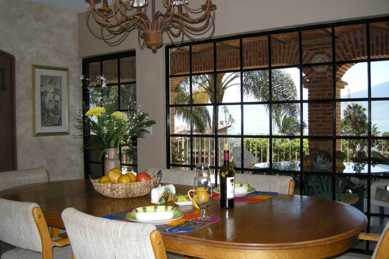 Location de vacances - Villa à Ajijic - Salle à dîner