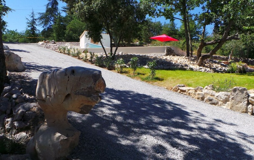 Location de vacances - Villa à Saint-Alban-Sous-Sampzon