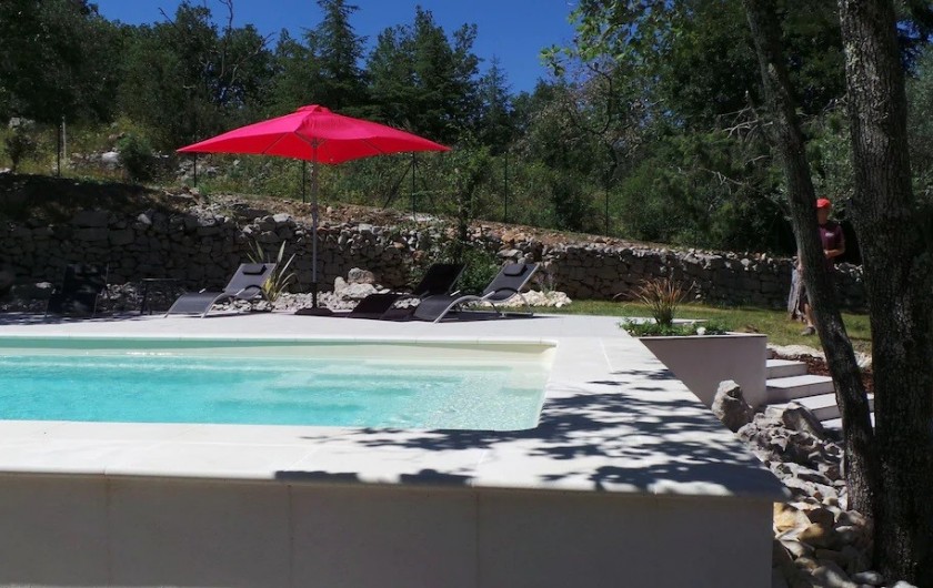 Location de vacances - Villa à Saint-Alban-Sous-Sampzon