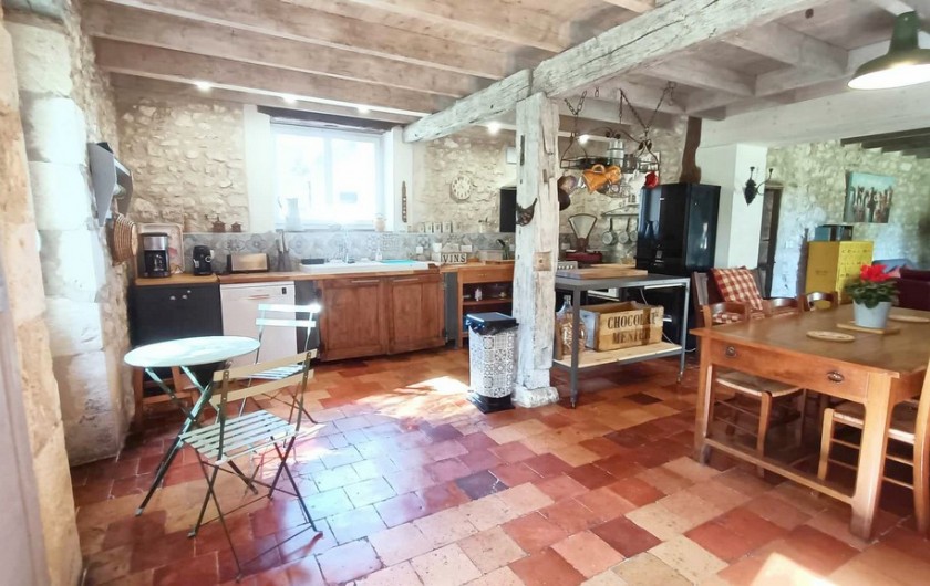 Location de vacances - Gîte à La Sauvetat-du-Dropt - Cuisine