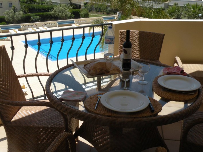Location de vacances - Appartement à Albufeira - VUE DU SEJOUR