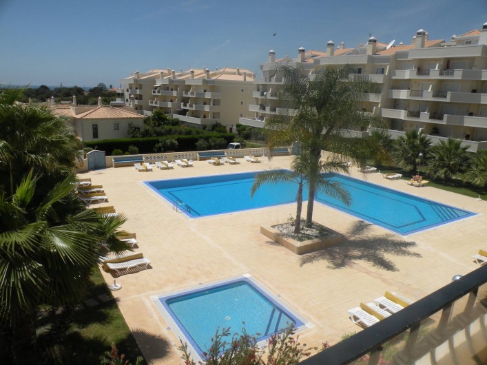 Location de vacances - Appartement à Albufeira - PISCINE VUE DU BALCON