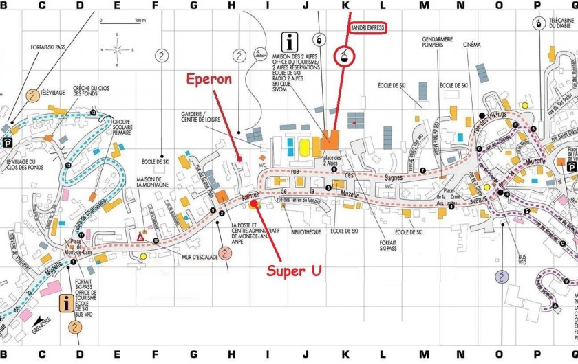Location de vacances - Appartement à Les Deux Alpes