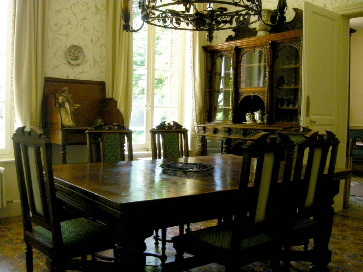 Location de vacances - Château - Manoir à Boissy-lès-Perche - Salle à Manger