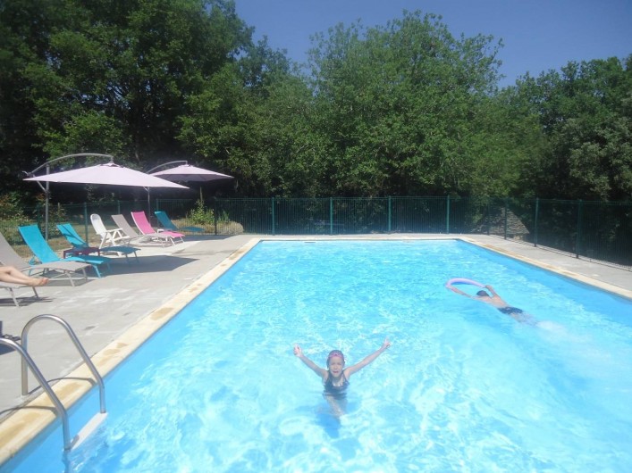 Location de vacances - Gîte à Marminiac - piscine 12 X 6 m   sécurisée