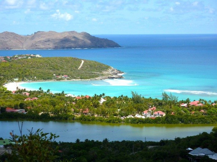 Location de vacances - Villa à Grand-Bourg - Vue de la Baie( St -Barht.)
