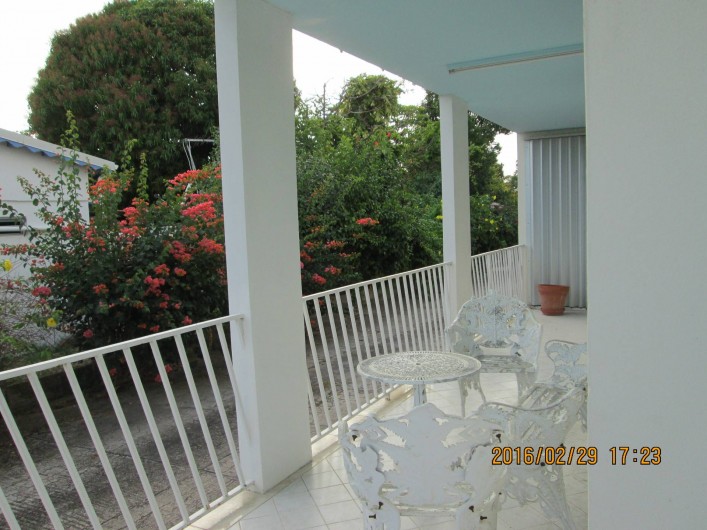 Location de vacances - Villa à Grand-Bourg - Térrasse