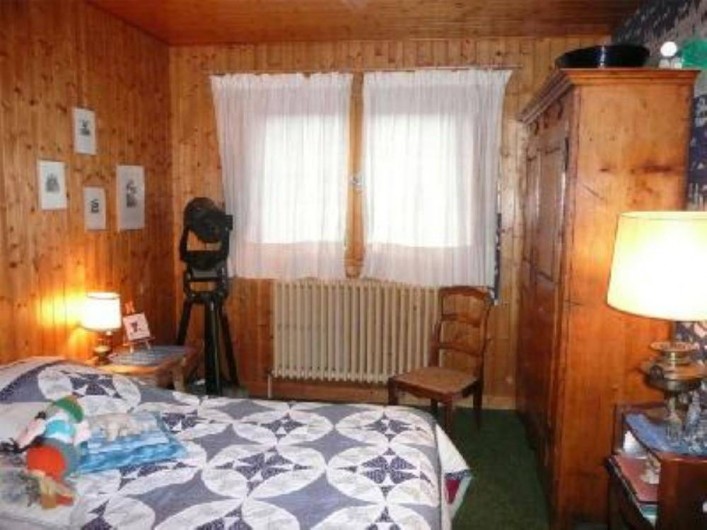 Location de vacances - Chalet à Saint-Gervais-les-Bains - Chambre à lit double