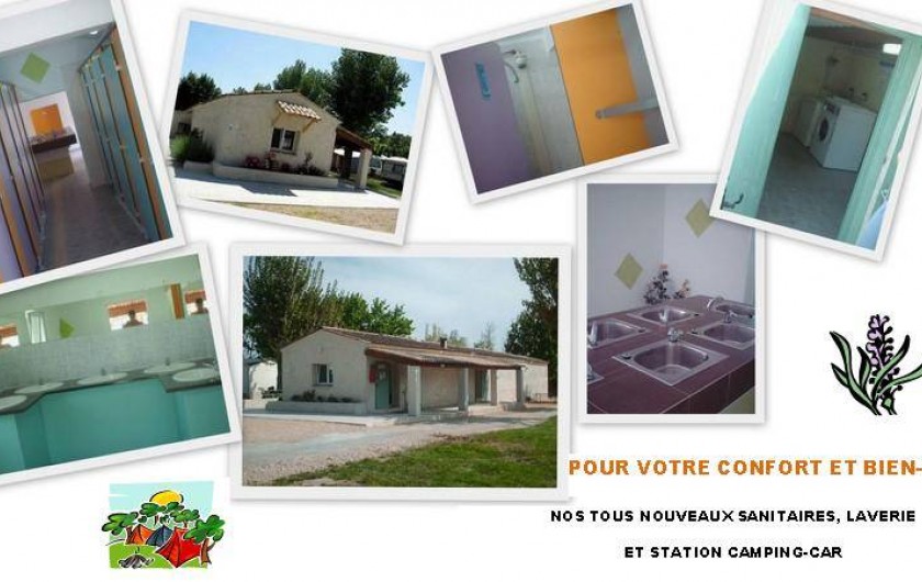 Location de vacances - Bungalow - Mobilhome à Tourrettes - BLOCS-SANITAIRES